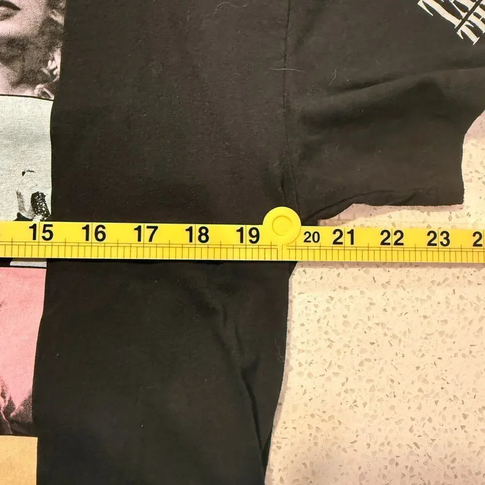 Taylor Swift Eras Tour Graphic Tee Concert Merch Black Small Swiftie Oversized